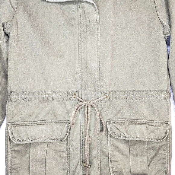 Skies are Blue Olive green jacket, Small - Picture 8 of 10